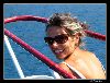 Ioana on the ship